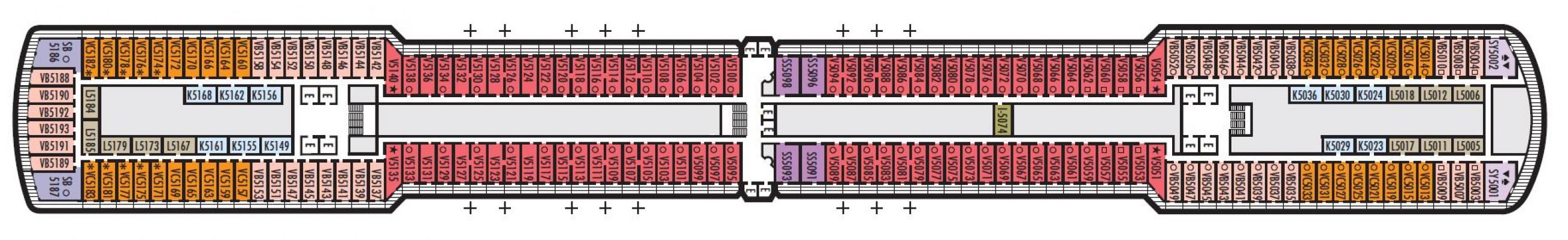 Cubierta 5 MS Eurodam