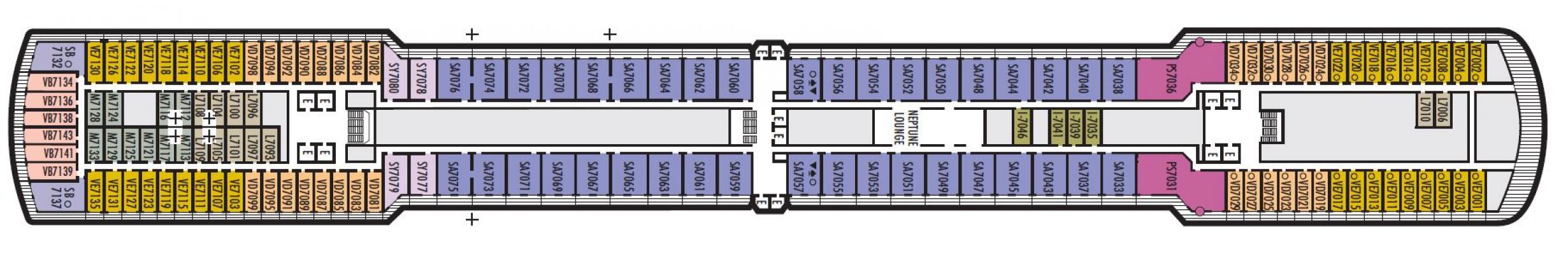 Cubierta 7 MS Eurodam