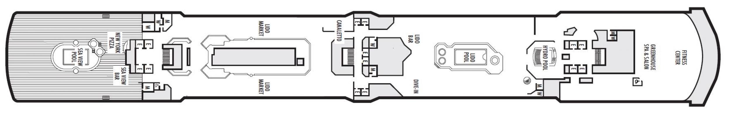 Cubierta 9 MS Eurodam