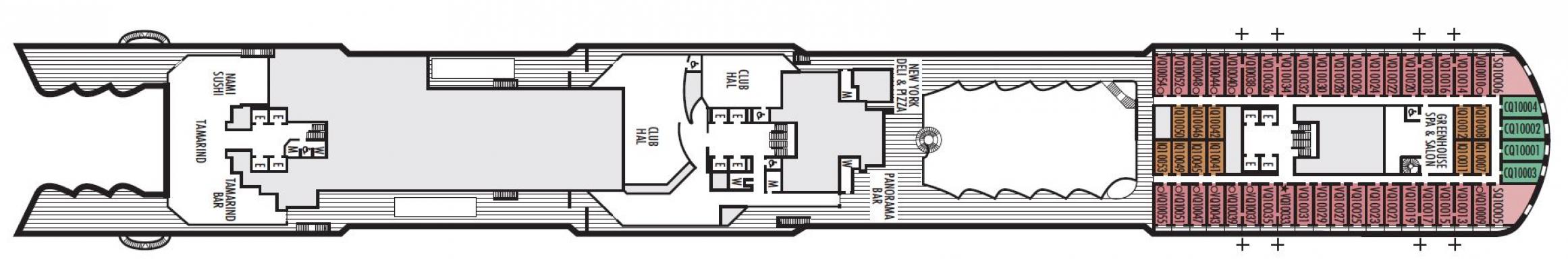 Cubierta 10 MS Koningsdam