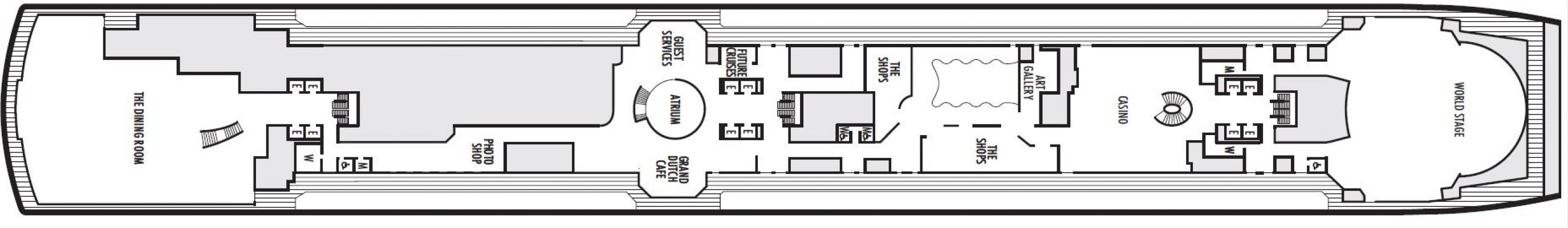 Cubierta 3 MS Koningsdam