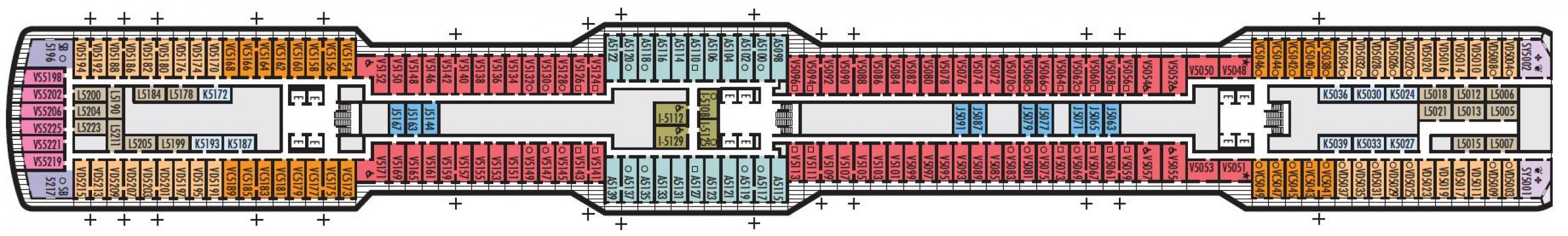 Cubierta 5 MS Koningsdam