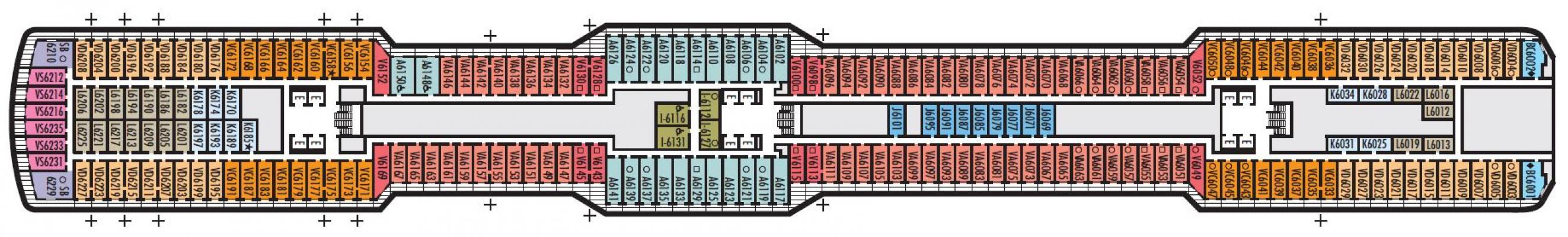 Cubierta 6 MS Koningsdam