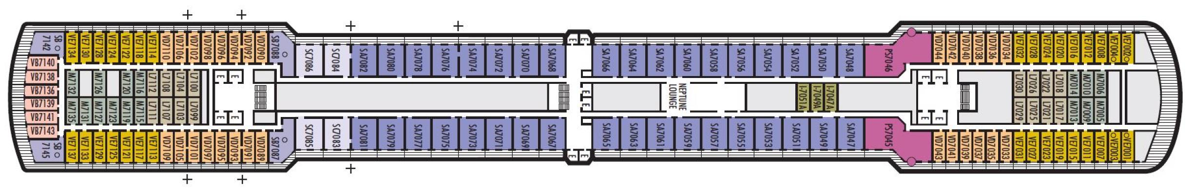 Cubierta 7 MS Noordam