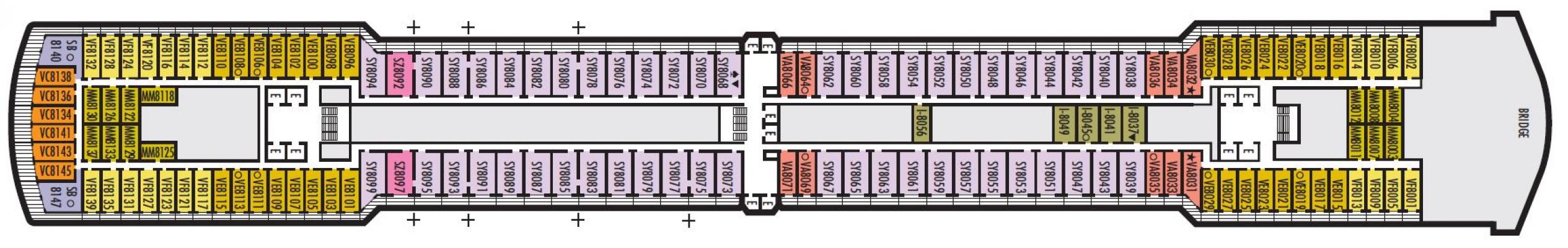 Cubierta 8 MS Noordam