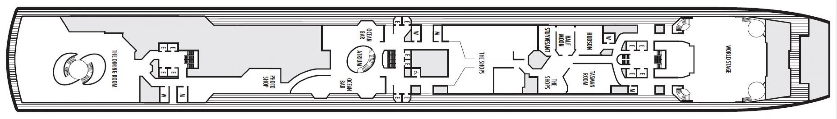 Cubierta 3 MS Oosterdam