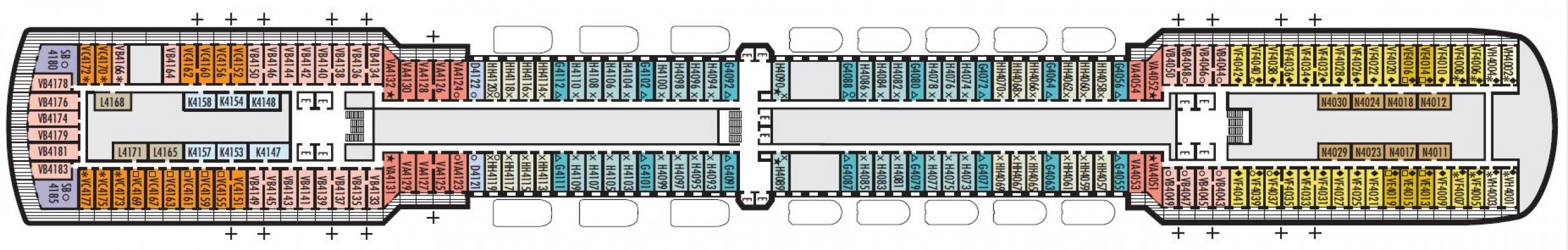 Cubierta 4 MS Oosterdam