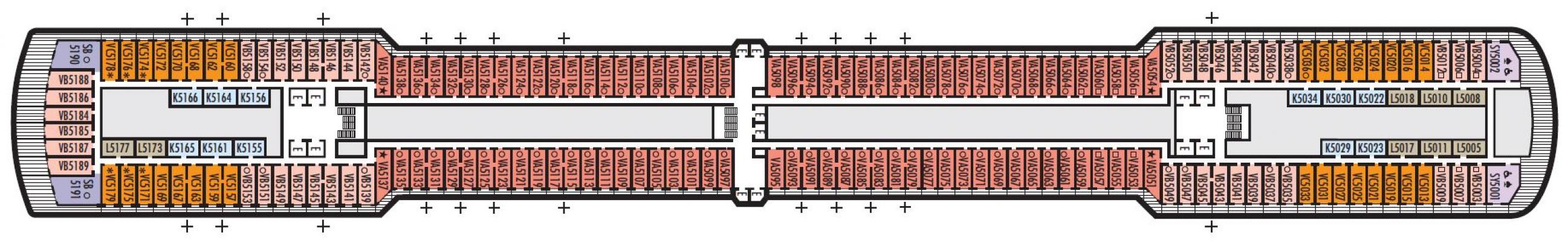 Cubierta 5 MS Oosterdam
