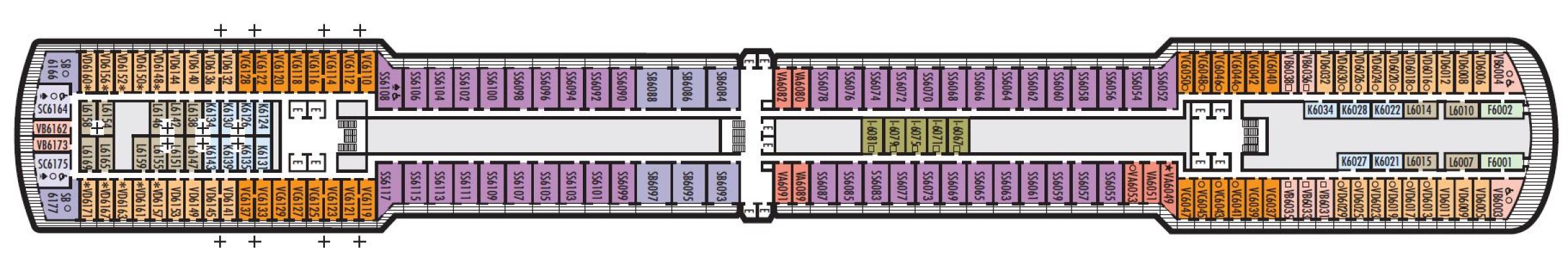 Cubierta 6 MS Oosterdam