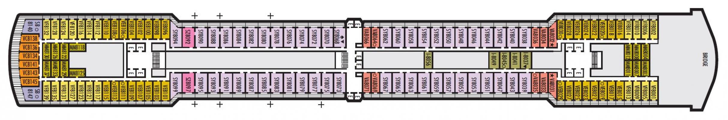 Cubierta 8 MS Oosterdam