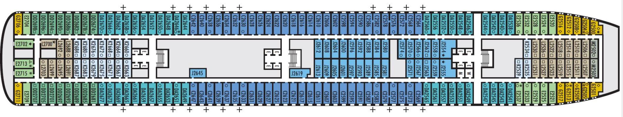 Cubierta 2 MS Zaandam