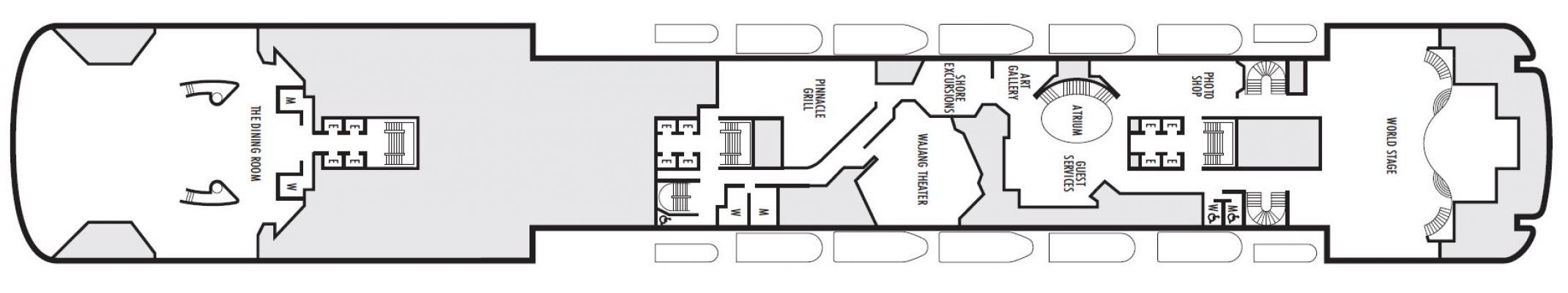 Cubierta 4 MS Zaandam