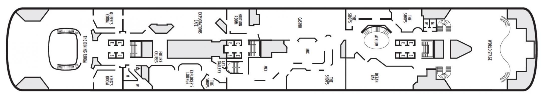 Cubierta 5 MS Zaandam