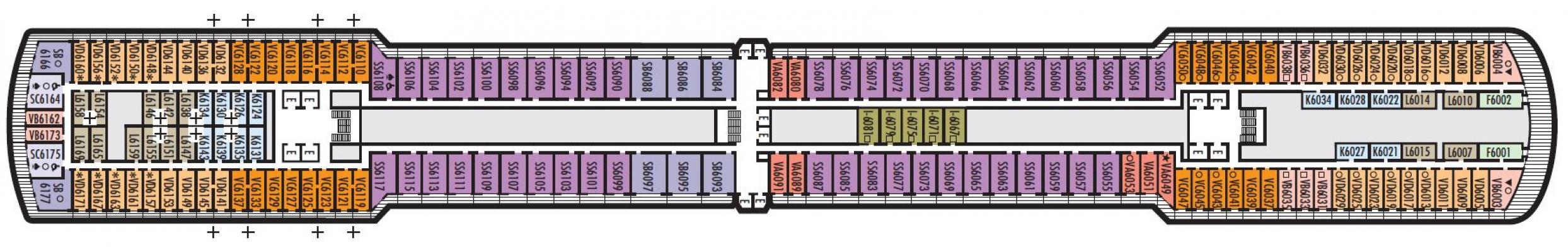 Cubierta 6 MS Zuiderdam