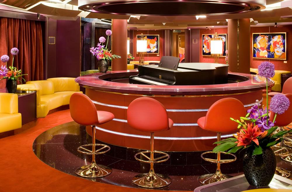 Bar Piano bar MS Amsterdam