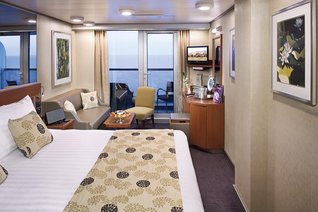 Camarote con balcón MS Eurodam