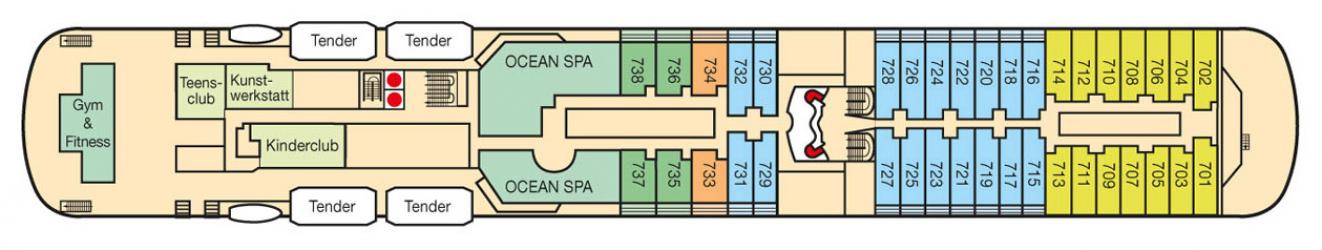 Cubierta 7 MS Europa