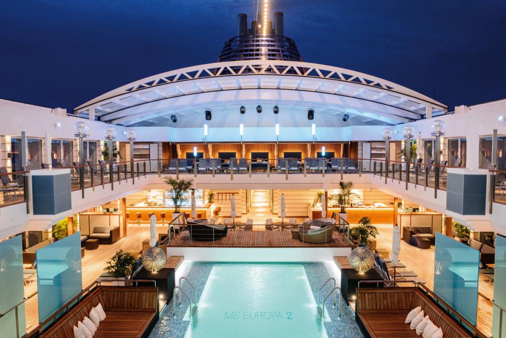 Camarote Piscina y lounges - MS Europa 2