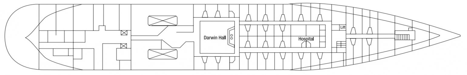 Cubierta 3 MS Hanseatic