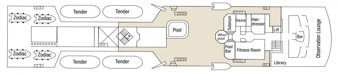 Cubierta 8 MS Hanseatic