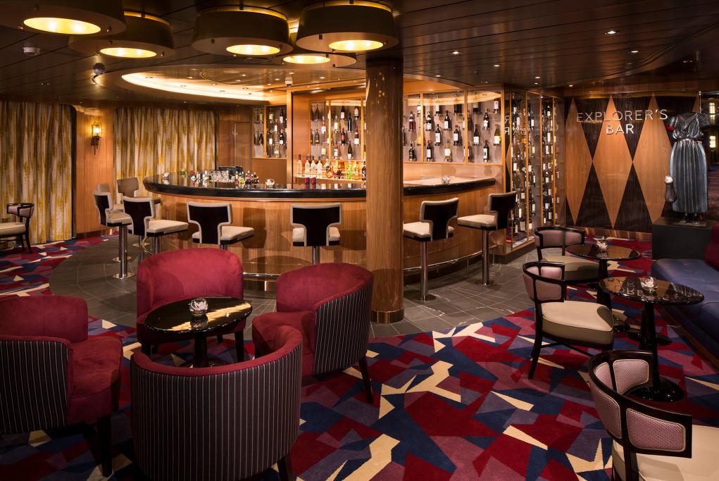 Explorers Bar MS Koningsdam