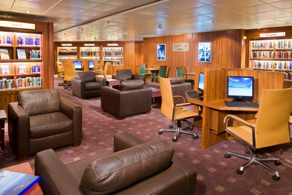 Explorations Internet Cafe MS Prinsendam