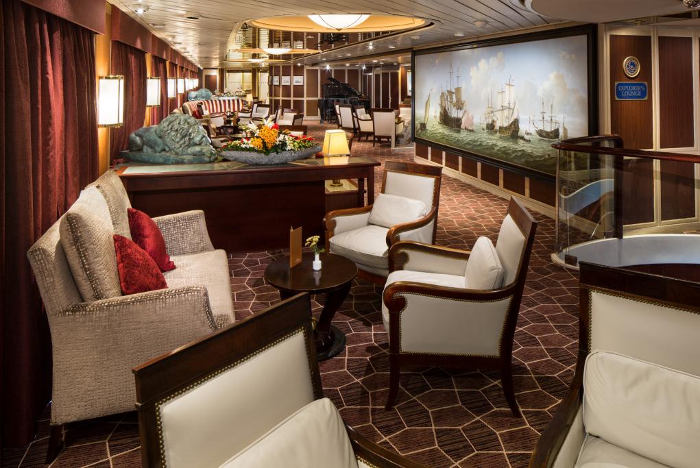 Explorers Lounge MS Prinsendam