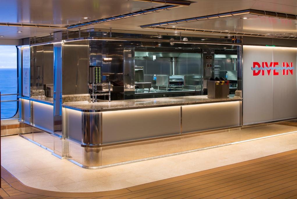Restaurante Dive In MS Prinsendam