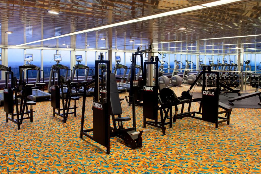 Camarote Deporte y bienestar - MS Veendam