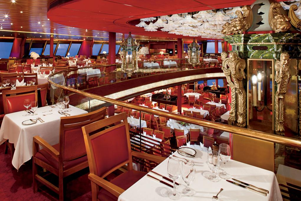 Camarote Restaurante Rotterdam - MS Veendam