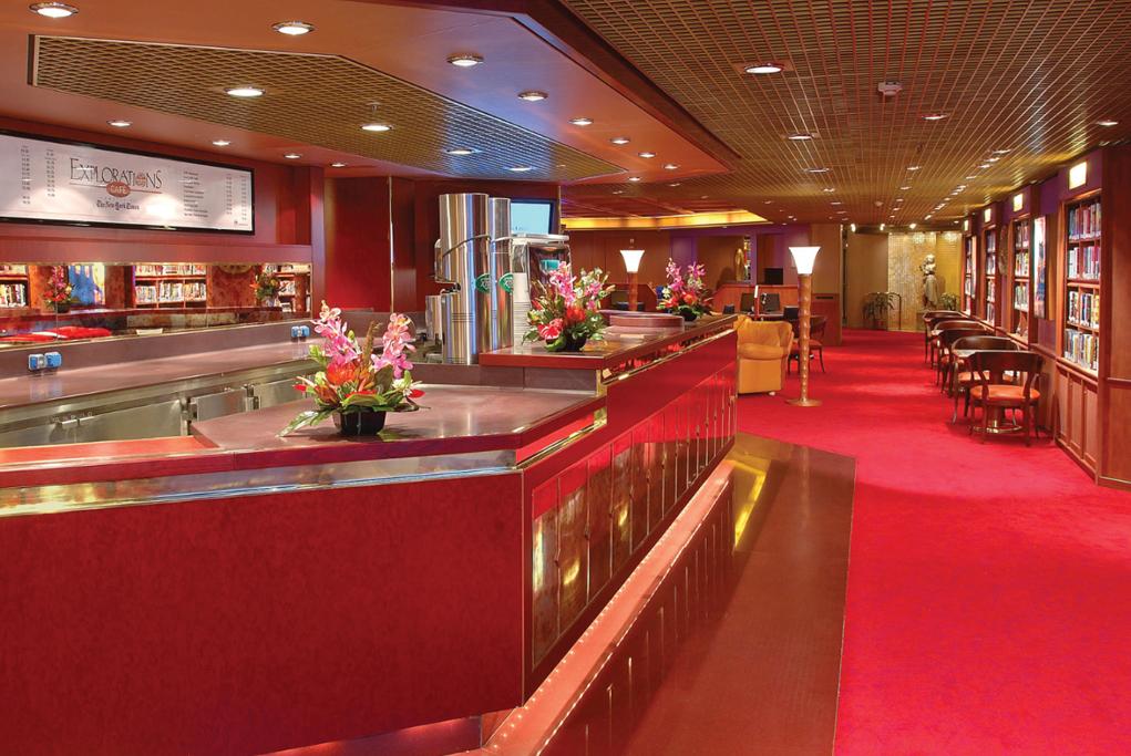 Camarote Explorations Cafe - MS Volendam