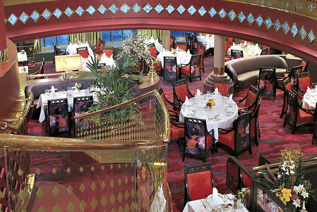 Restaurante principal Vista MS Westerdam