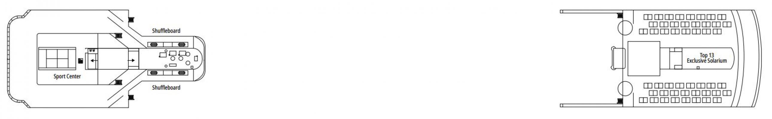 Cubierta 13 - Solarium MSC Armonia