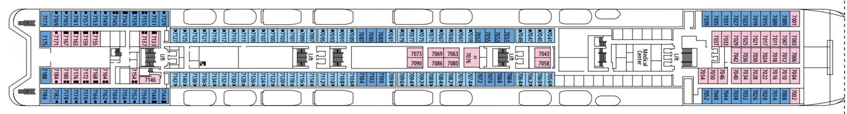 Cubierta 7 - Topazio MSC Armonia