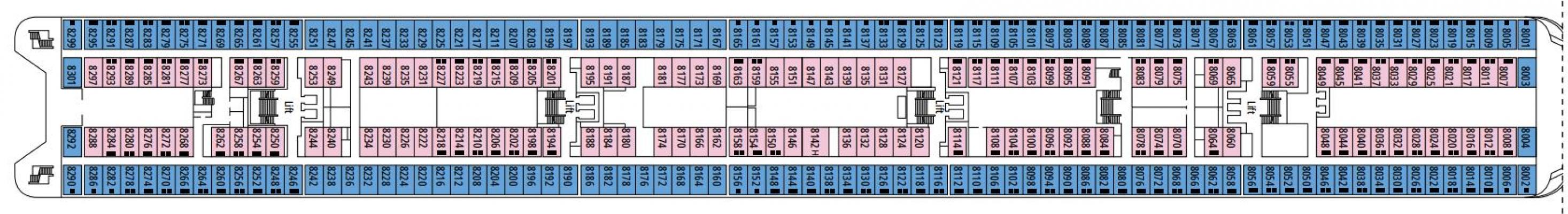 Cubierta 8 - Smeraldo MSC Armonia