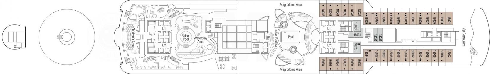 Cubierta 18 MSC Seaview