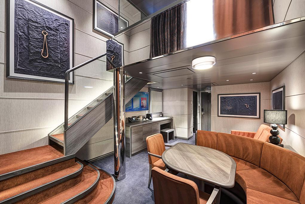 msc virtuosa yacht club duplex suite