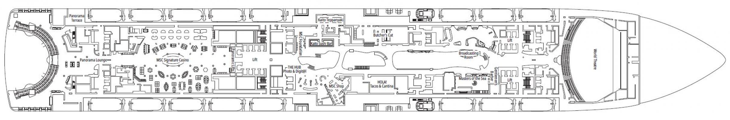 Cubierta 7 MSC World America