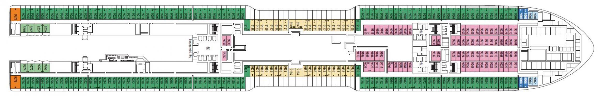 Cubierta 9 MSC World America