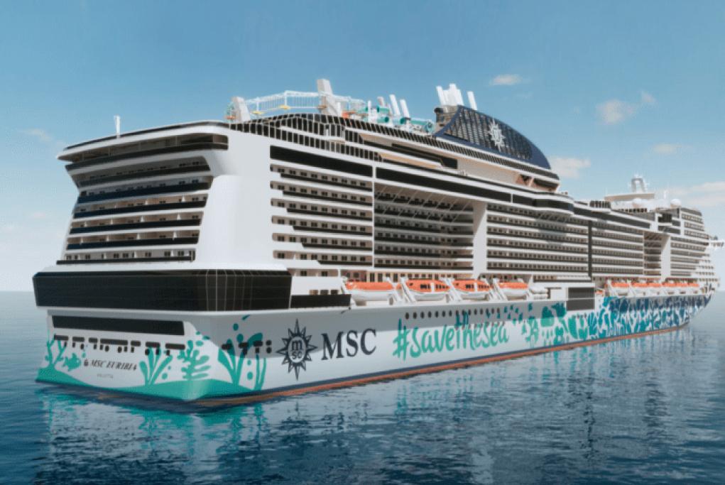 Camarote Combustible sostenible - MSC Euribia