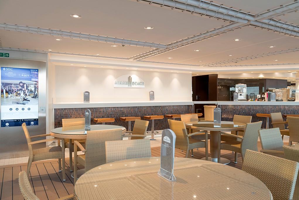 Bar Miami Beach MSC Seaside