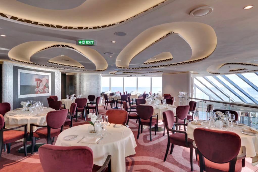 Restaurante Yacht Club MSC Seaside