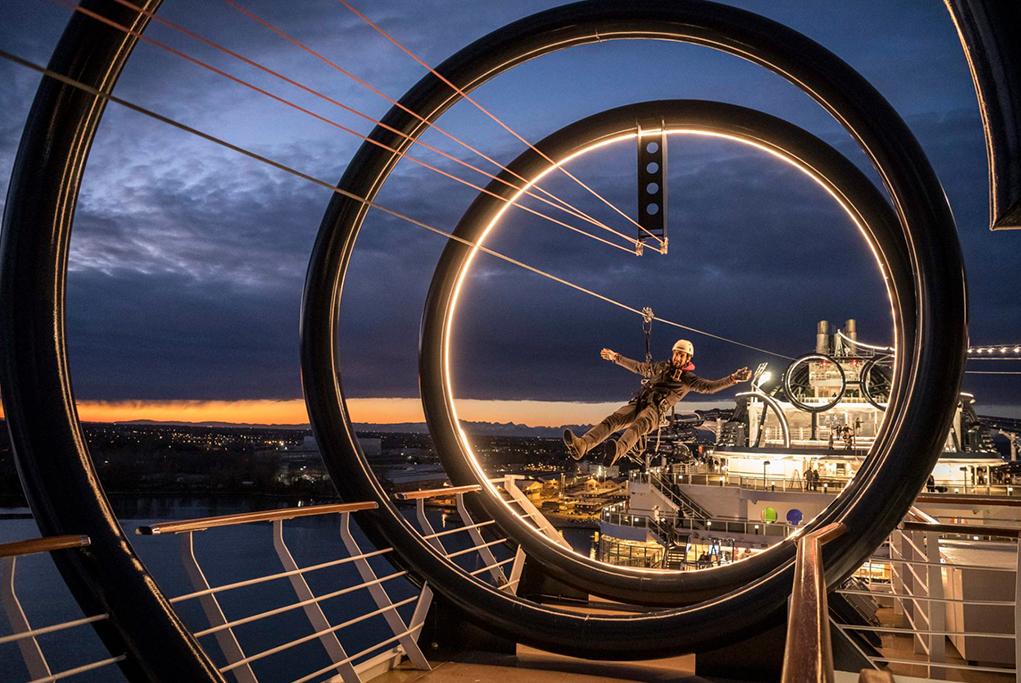 Tirolina MSC Seaside