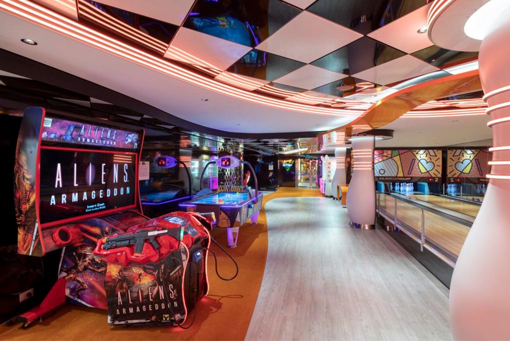 Arcade Games MSC Seaview
