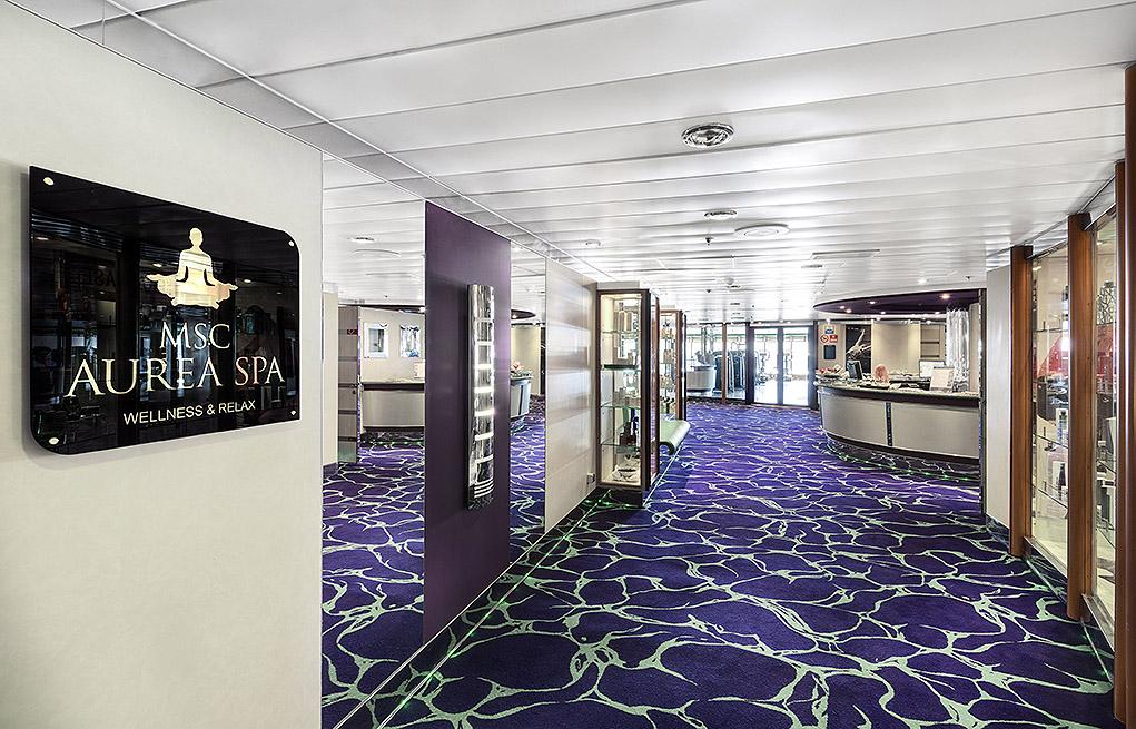 Aurea Spa Recepcion MSC Armonia