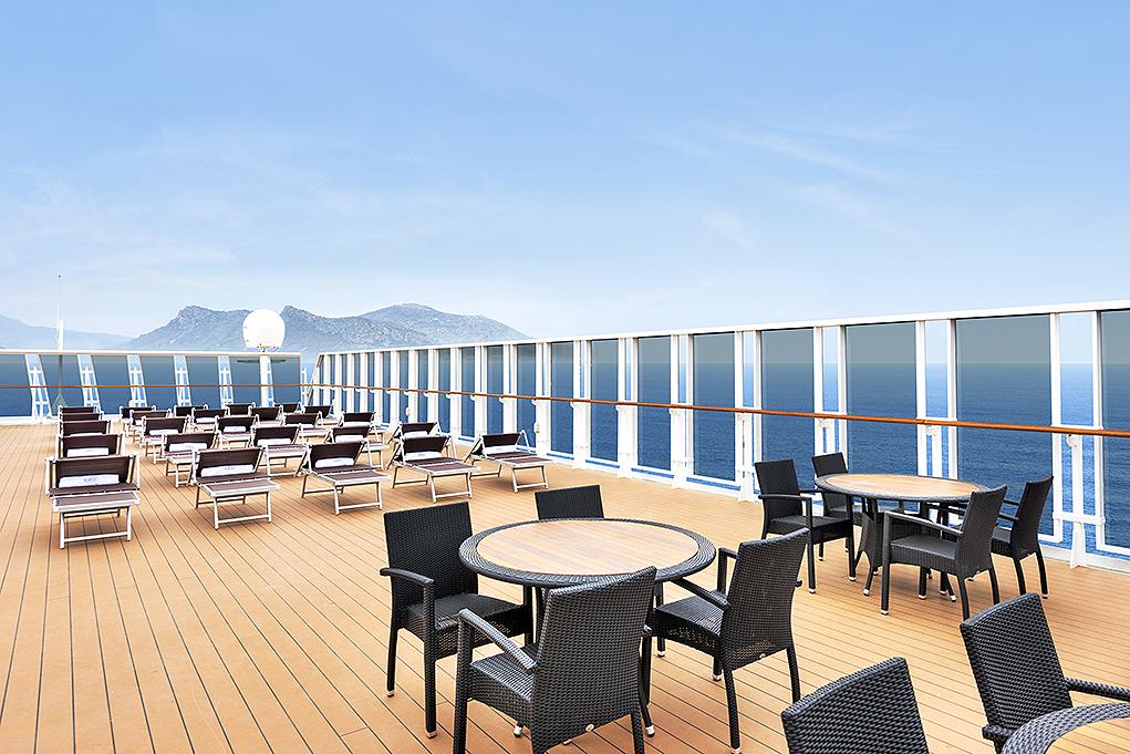 Camarote Solarium Top 13 - MSC Armonia