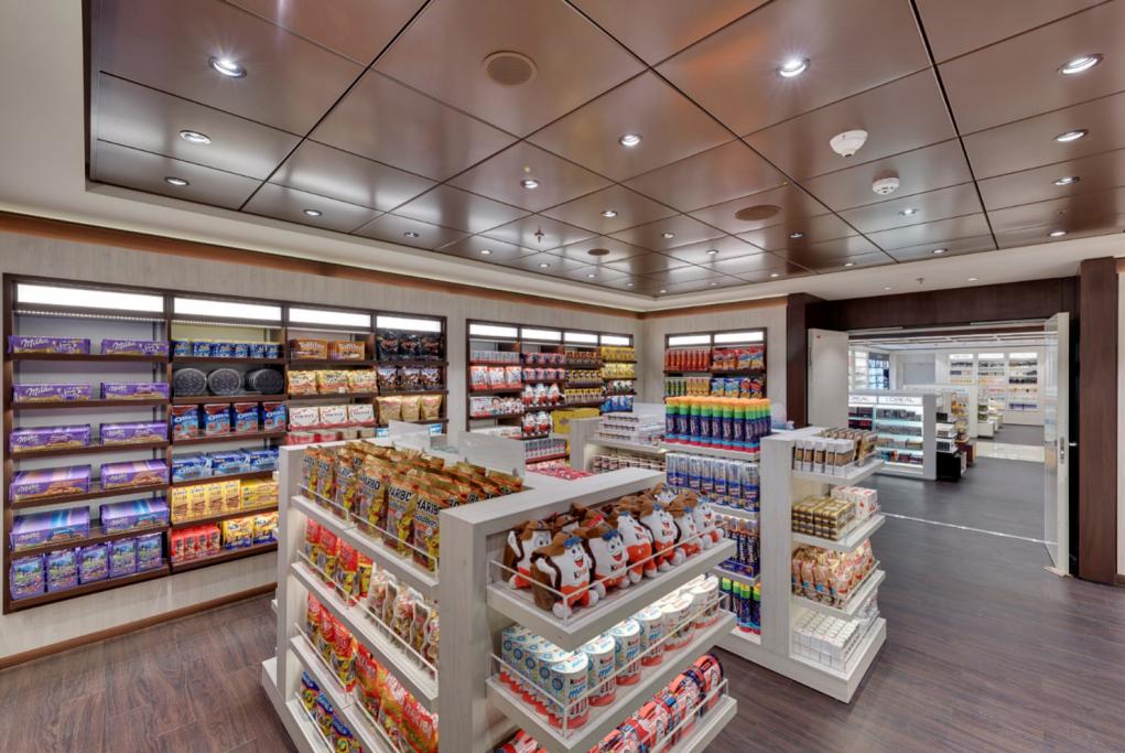 Tienda minimall MSC Bellissima