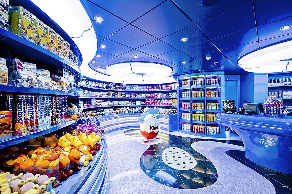 Camarote Tienda de golosinas - MSC Divina