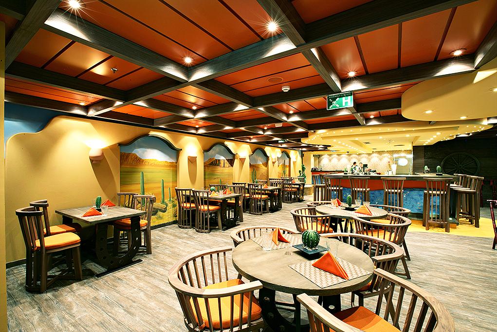 Camarote El Sombrero Tex Mex - MSC Fantasia