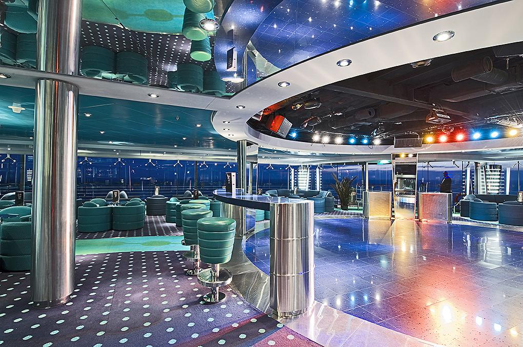 Discoteca The Blue Club MSC Lirica